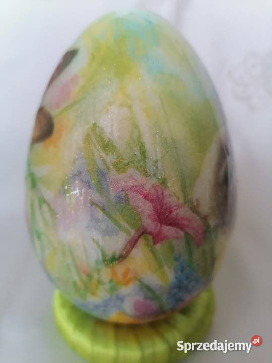 stroik pisanka 12 ozdoba jako jajo wielokolorowy Sierpc