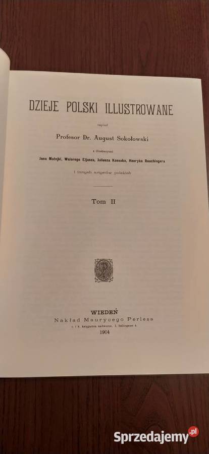 Kolekcja Dzieje Polski August Sokołowski 6 tomów historia, archeologia Książki naukowe i popularnonaukowe Kraków sprzedam