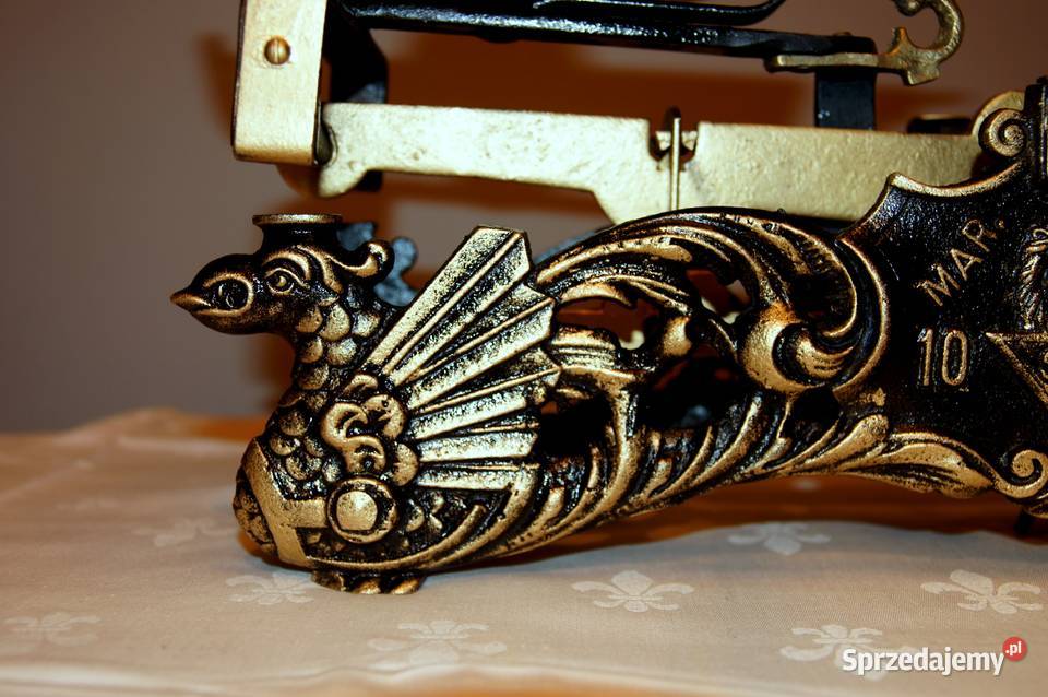 Stara waga szalkowa MAR FAB 10 1928 r Warszawa