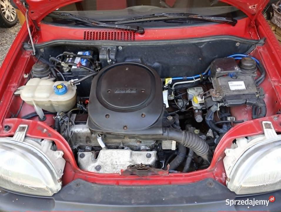 okazyjnie małe autko Fiat Seicento 11 mały małopolskie Dobczyce sprzedam