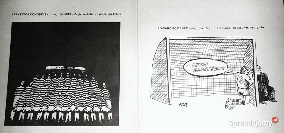 Piłka nożna w karykaturze Krzysztof Gotowicki