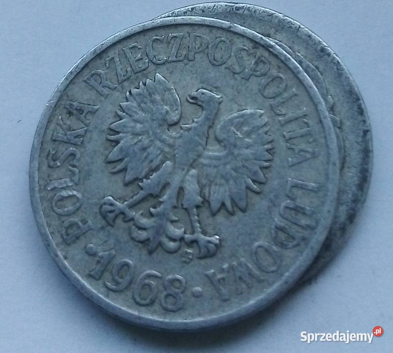 POLSKA20 GROSZY1968 rzzmAL2 SZTUKI