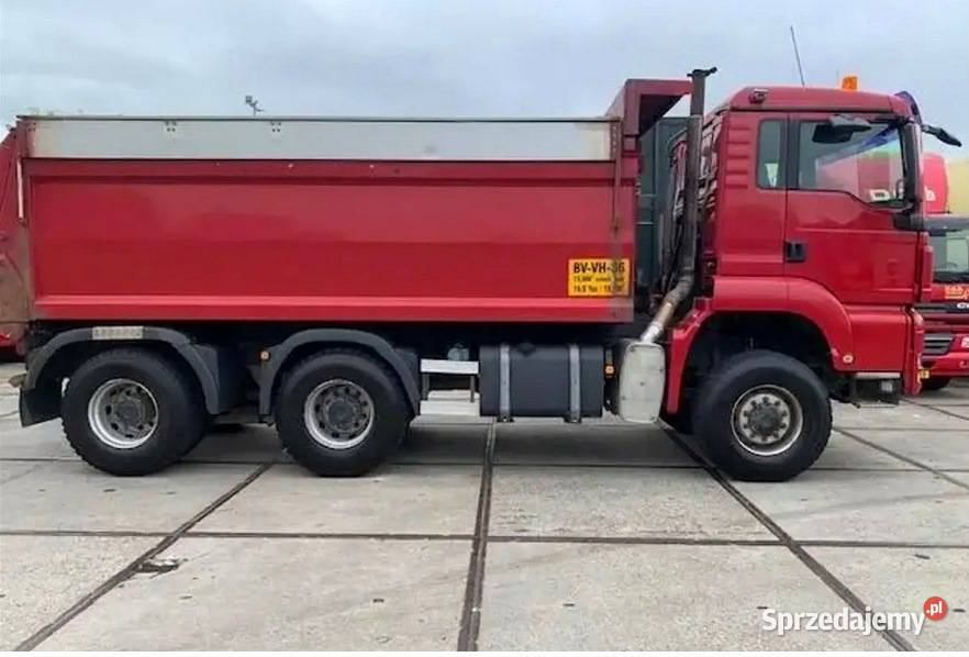 MAN TGS 26.360 6x6 Wywrotka z szerokim rozstwem osi