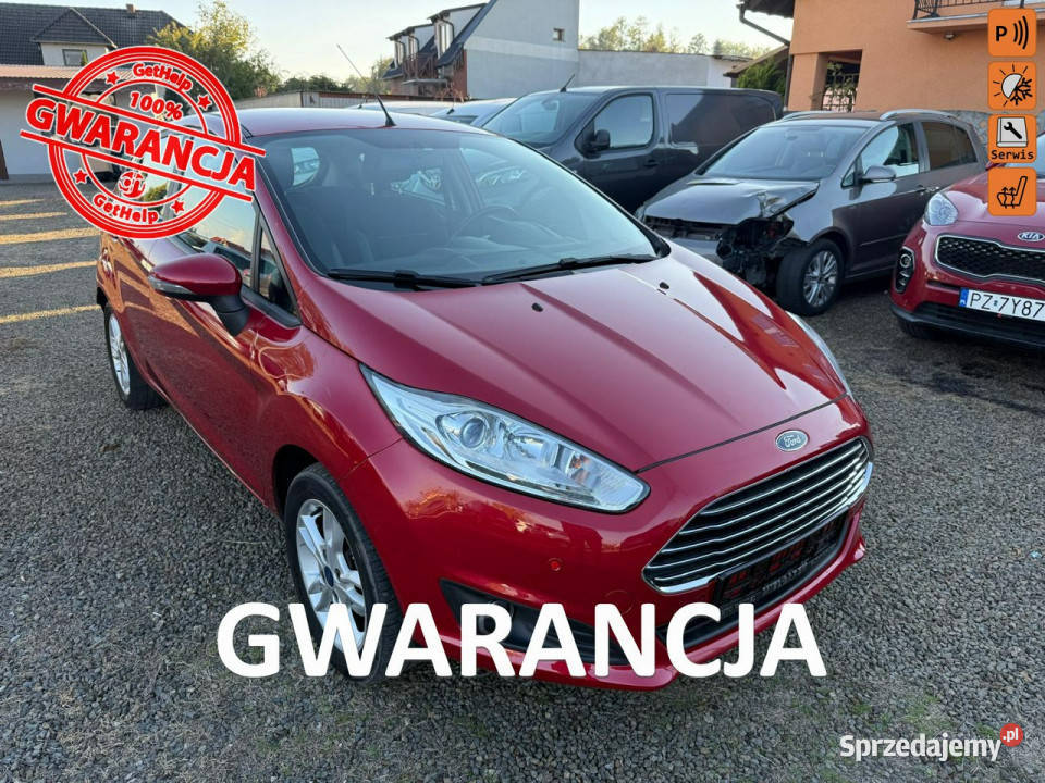 Ford Fiesta klima gwarancja Mk7 2008 Rok produkcji 2017 Zbąszyń