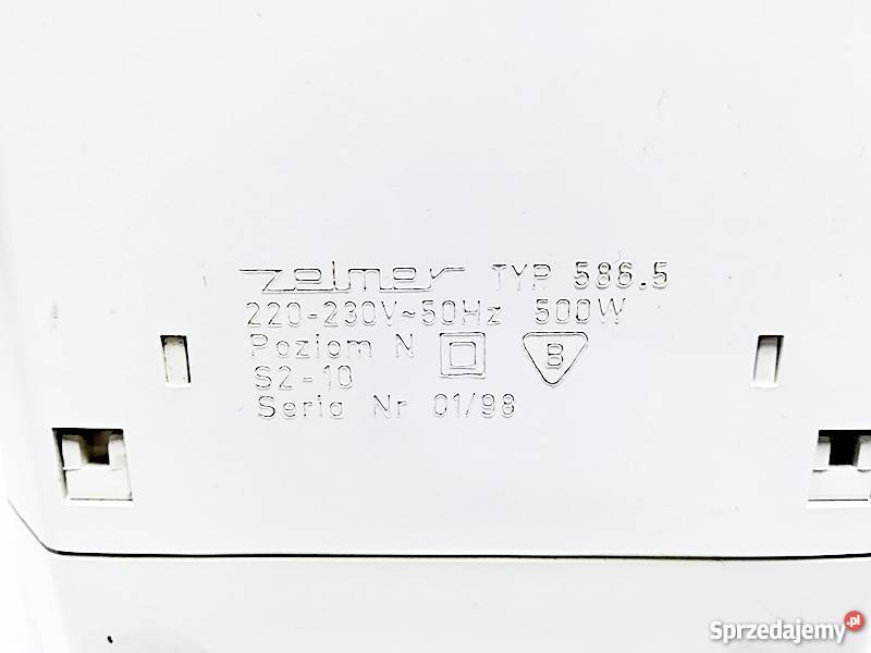 MASZYNKA DO MIĘSA ZELMER 5865 Ustka