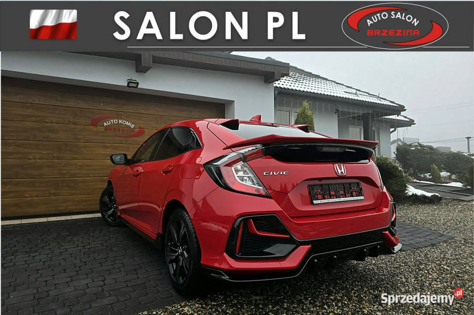 Honda Civic serwis ASO szyberdach nawigacja X elektrochrom. lusterko wst. Rydułtowy