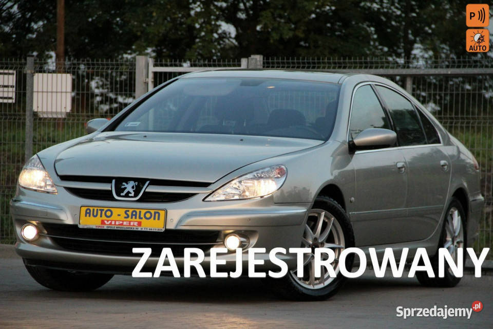 Peugeot 607 Zarejestrowanyklimaczujniki Opole