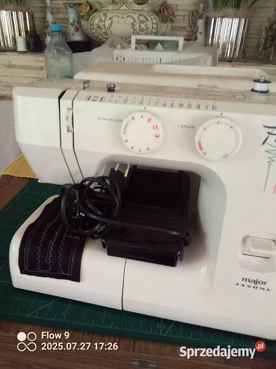 Sprzedam maszynę do szycia Janome Pozostałe Ciechanów sprzedam