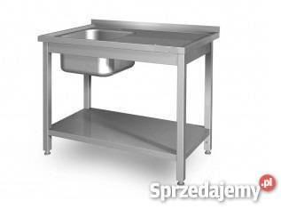 STÓŁ ze ZLEWEM Zlewozmywak Półka 150x60x85 Czeladź