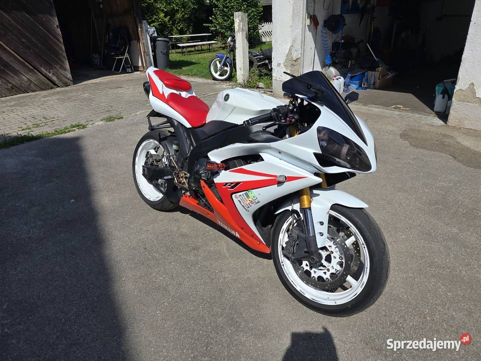 Yamaha YZFR1 RN19 2007 Akrapovi Nowy przegląd Przytkowice sprzedam
