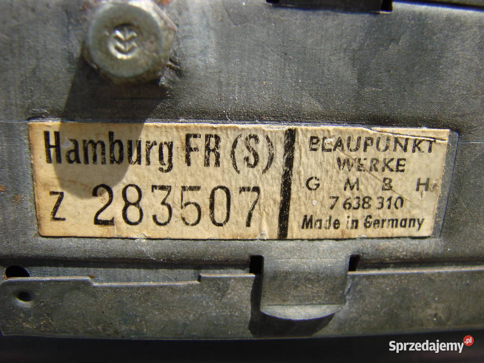 Mercedes 6070 Th radio Vintage ORG Zabytek Mielec