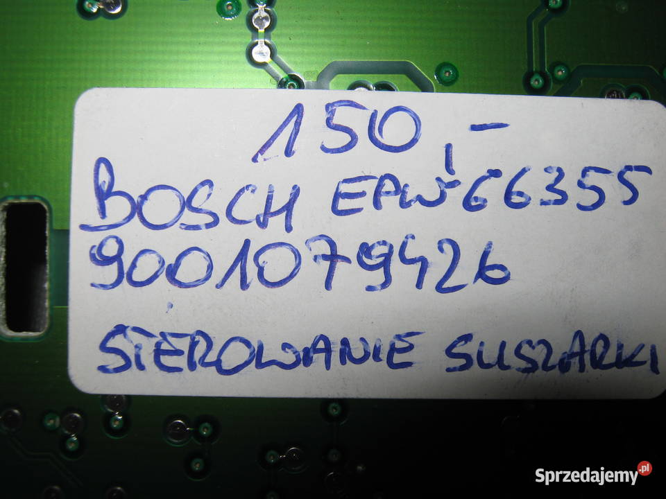 BOSCH EPW66355 9001079426 STEROWANIE SUSZARKI Nowy Sącz sprzedam