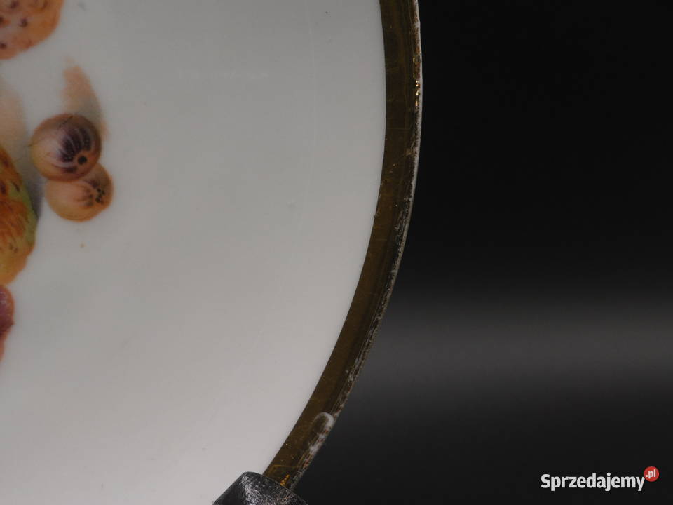 Talerz zabytkowy vintage talerz owocowy Raszków