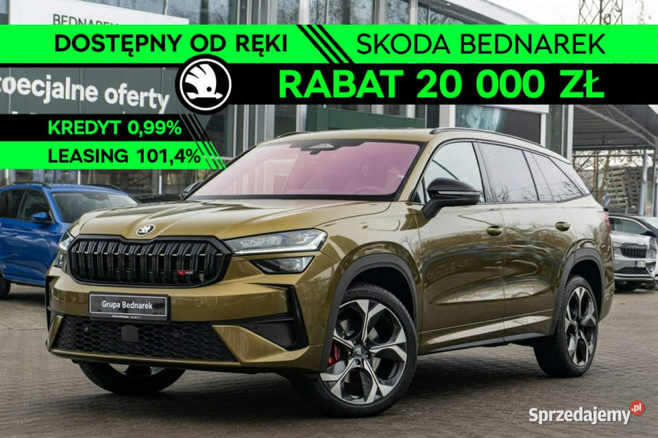 koda Kodiaq RS 20 TSI 265 DSG 4x4 II 2024 Łódź sprzedam