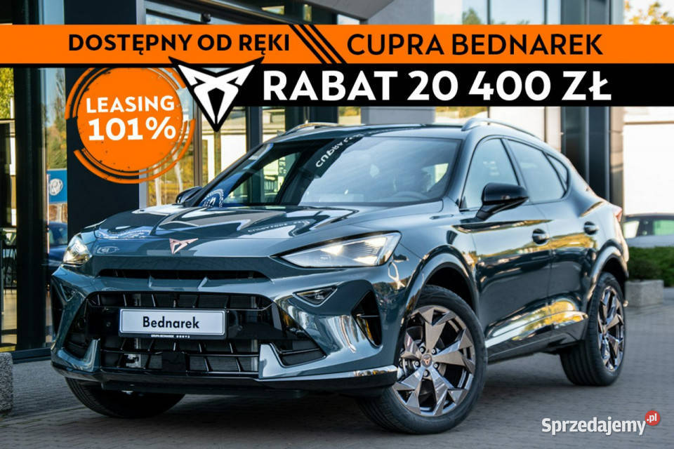Cupra Formentor 15 TSI 150 Dostępny ręki wielofunkcyjna kierownica łódzkie