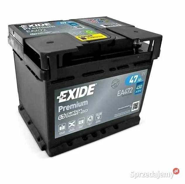 Akumulator 47Ah 450A Exide Premium DARMOWY DOWÓZ Akumulatory Tychy