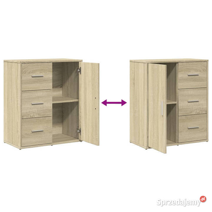 Szafki 2 dąb sonoma 60x31x70 materiał mazowieckie Warszawa