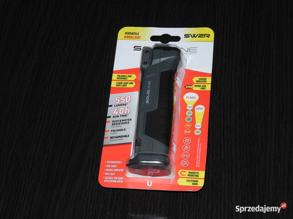 NOWA Latarka LED Warsztatowa Solidline Ledlenser wielkopolskie Pleszew