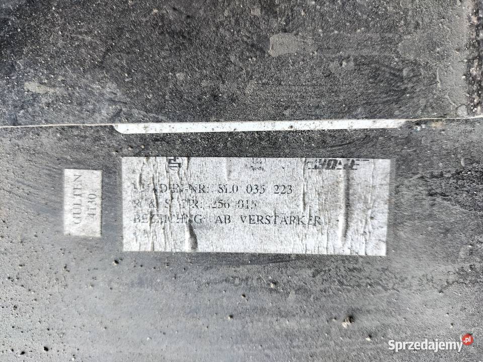 AUDI A38L A3 8L WZMACZNIACZ 8L0035223 Kamień-Kolonia sprzedam