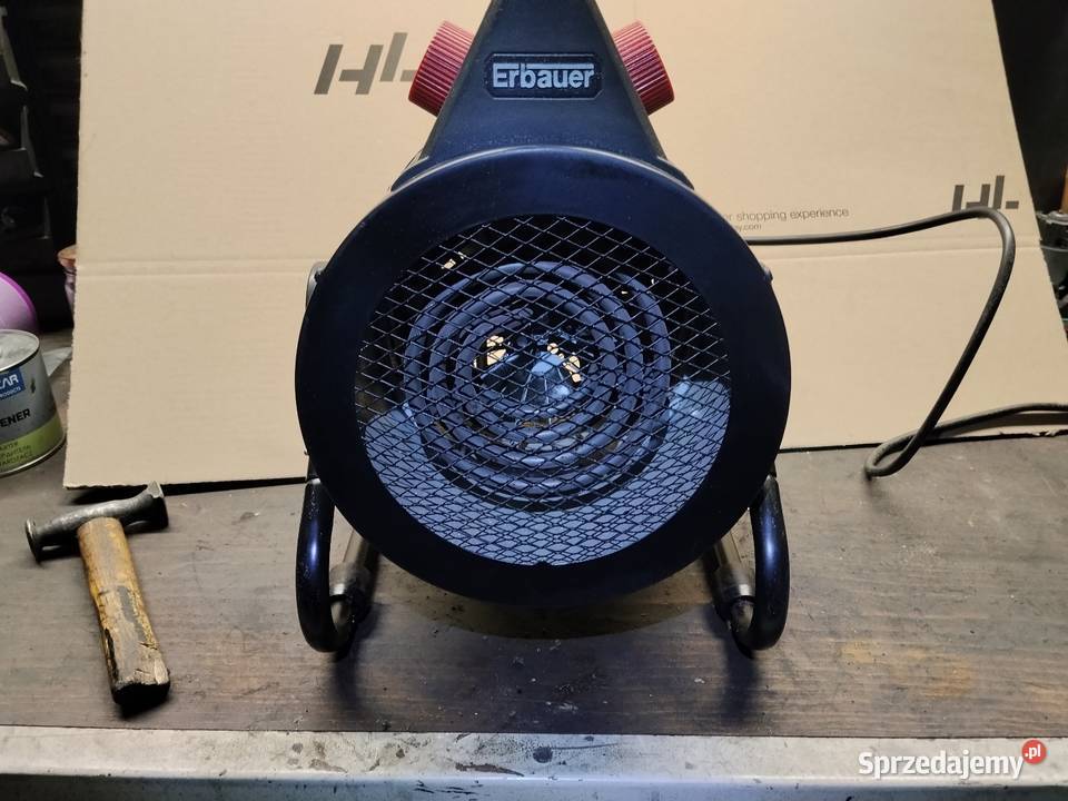 Nagrzewnica elektryczna Erbauer 2000W Zabrze sprzedam