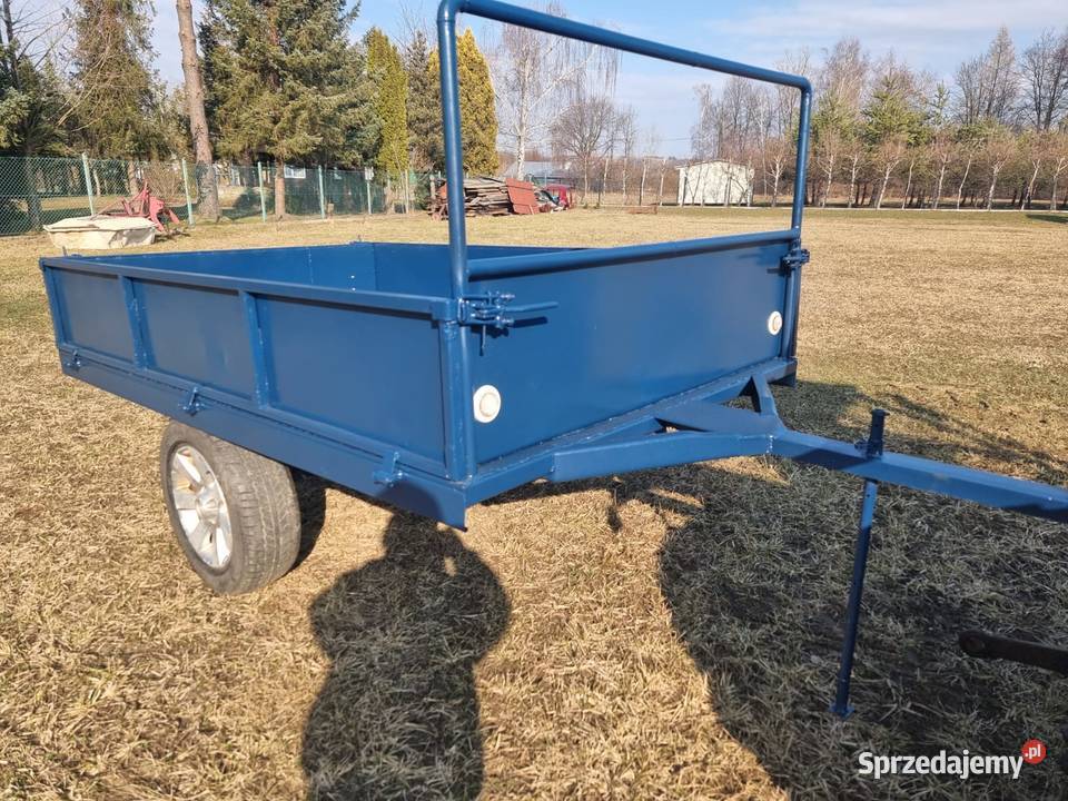 JEDNOOSIOWA przyczepa lad 2 t nieuszkodzony Grybów