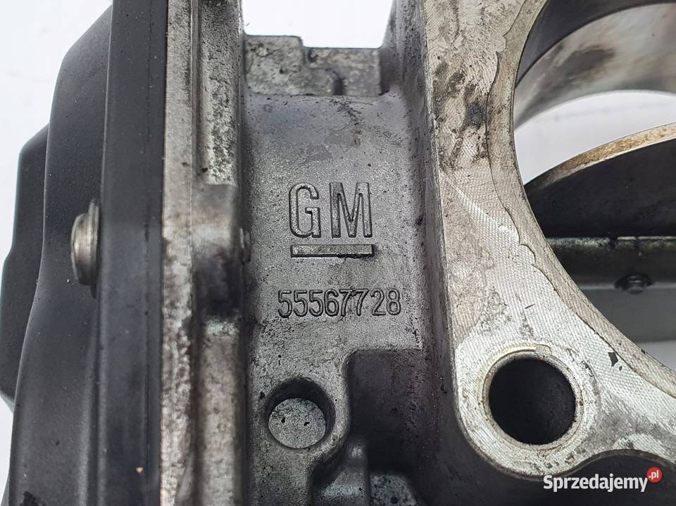 PRZEPUSTNICA Opel Astra J 17 CDTI 55567728 GM osobowe Przepustnice lubelskie Chełm