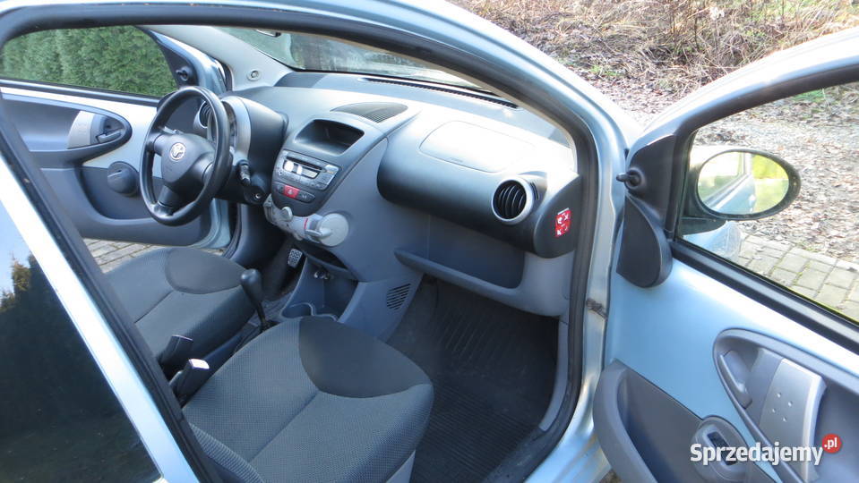Toyota Aygo 10 benzyna klimatyzacja 2005 nieuszkodzony Rzeszów