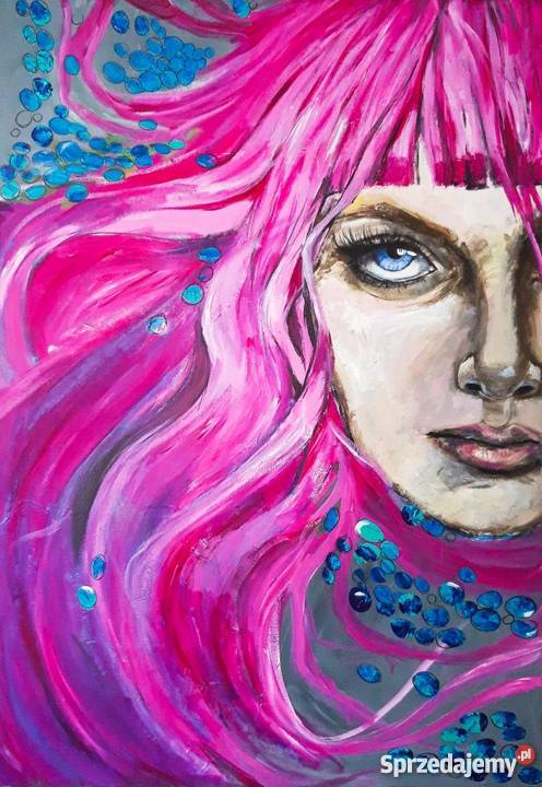 I SEE YOU obraz akrylowy na płótnie artystki Katowice