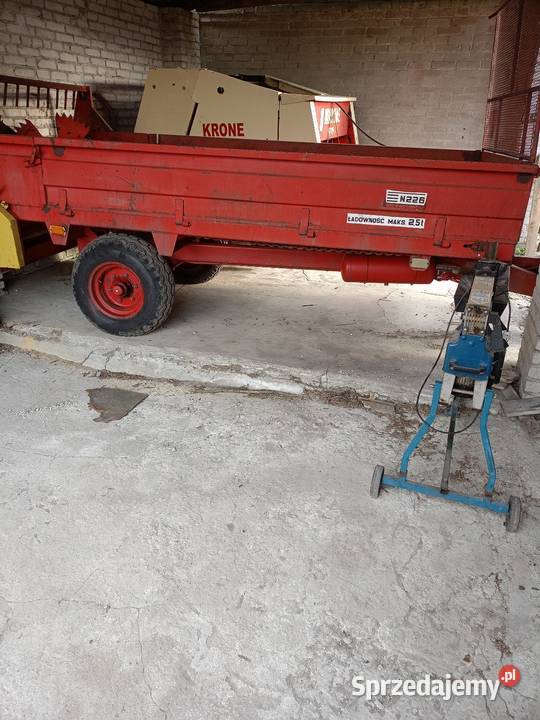 Rozrzutnik obornika warfama 25t nieuszkodzony lubelskie Kąkolewnica