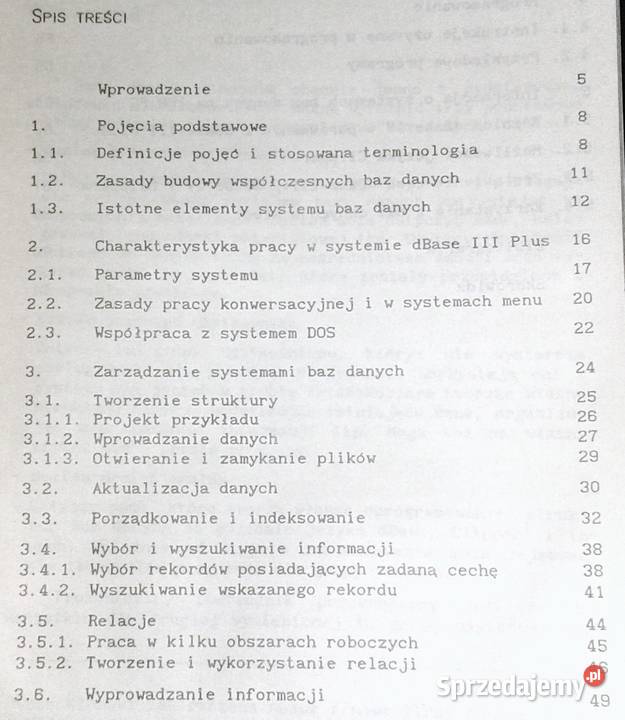Bazy danych początkujących Witold Sikorski Chełm