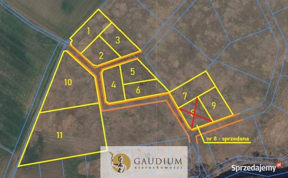 Działki letniskowe kanałem Obry Karszyn polna sprzedam