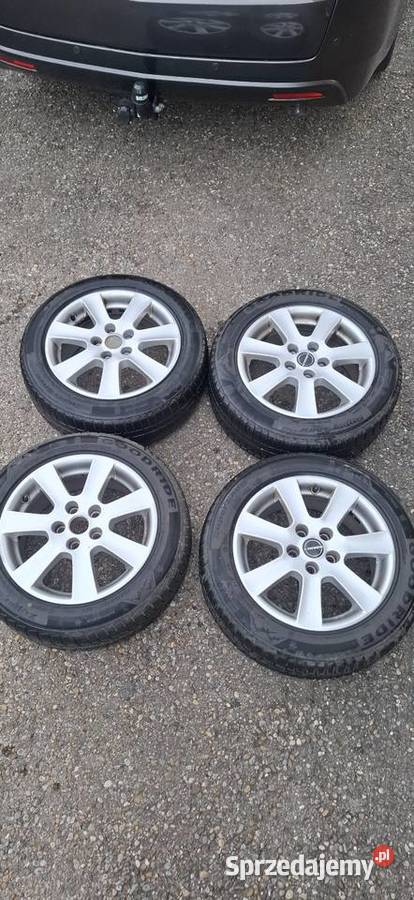 Alufelgi Borbet 5x108 Ford Focus 205 55 16 Czarne Błoto
