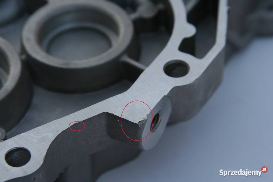 Pokrywa silnika obudowa lewa skuter GY6 50ccm 4T Szczerbice sprzedam