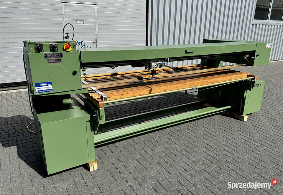 Szlifierka długotaśmowa Johannsen T86PNEUMA Sierakowska Huta sprzedam