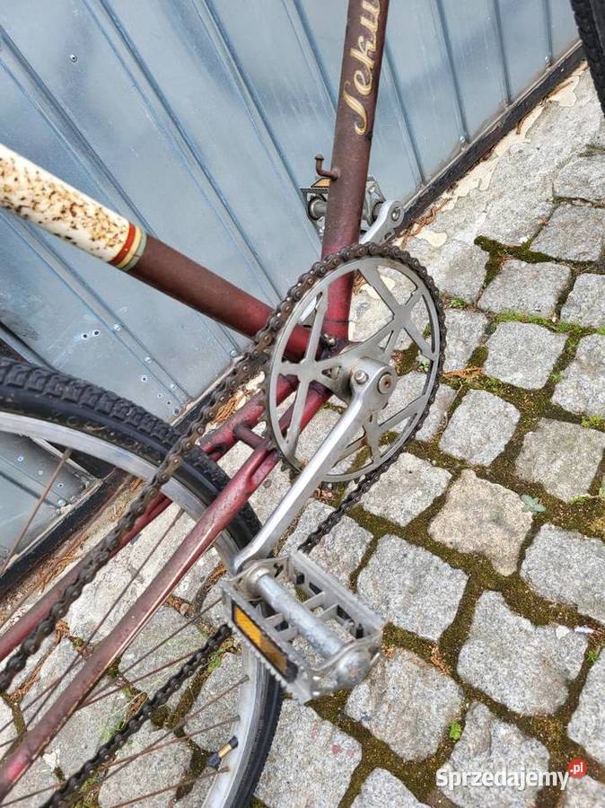 STARY ROWER OSTRE KOŁO SPORTOWY SEKURA KOŁA 28