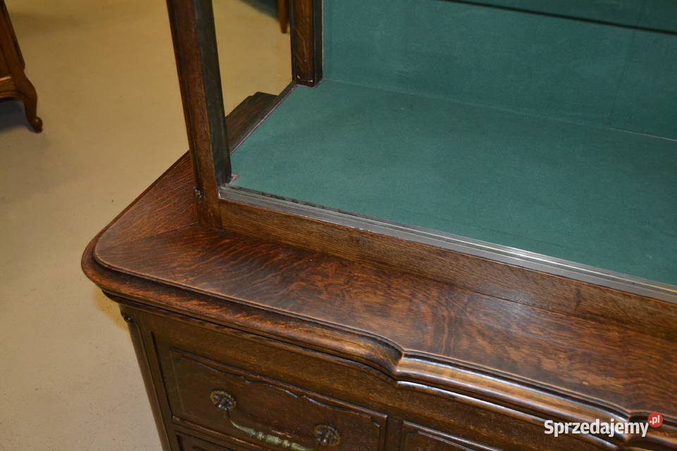 witryna ciemny dąb Będzin sprzedam