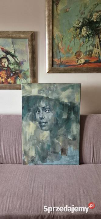 Obraz Renata Brzozowska olej na płótnie Częstochowa