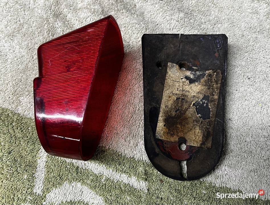 Klosz romet komar Pegaz motorynka lampa PRL ZMD Pleśna