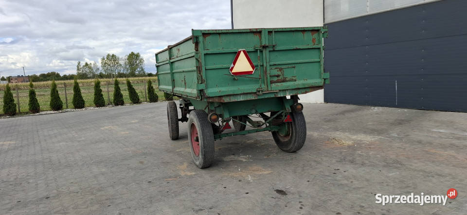 Przyczepa wywrotka LE PUISET 352 E 6 ton wywrot Przyczepy rolnicze Oraczew