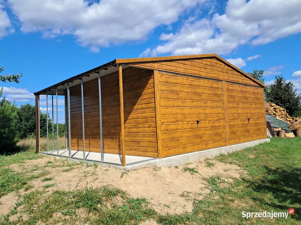 Garaż blaszany PROMOCJA Zimowa Producent SZYBKA Bydgoszcz