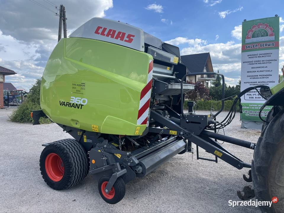 Prasa Rolujaca Pasowa Claas Variant 360 Rotor Niedrzwica Duża