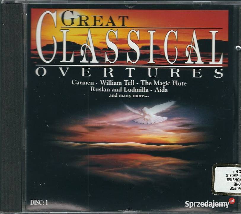 CD Great Classical Overtures Disc 1 1994 klasyczna Brwinów sprzedam