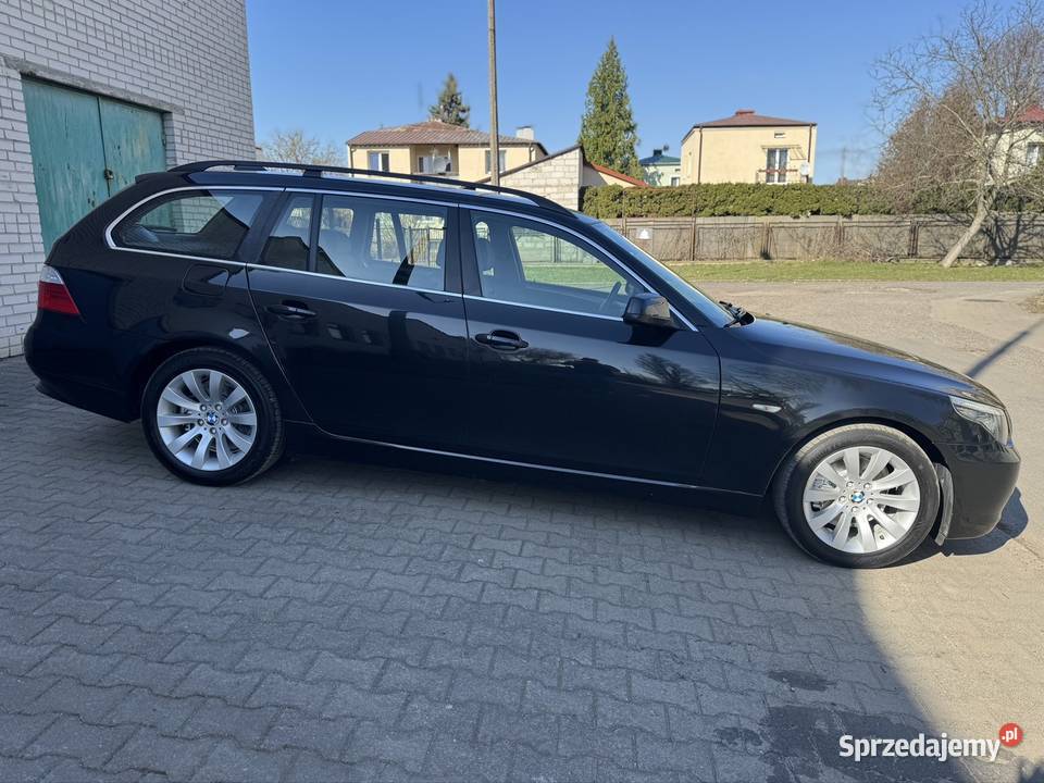 BMW Serii 5 520i Automat Navi Skóra PDC Tempomat mazowieckie Pruszków