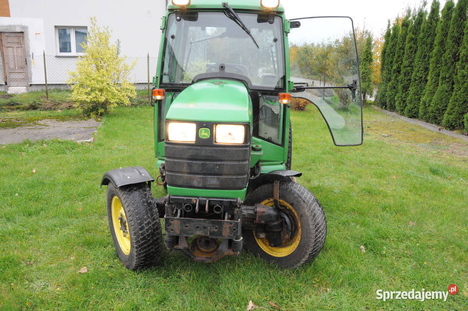 Traktor John Deere 4400 4 x 4 34 hydro tuz wałek Sierakowice