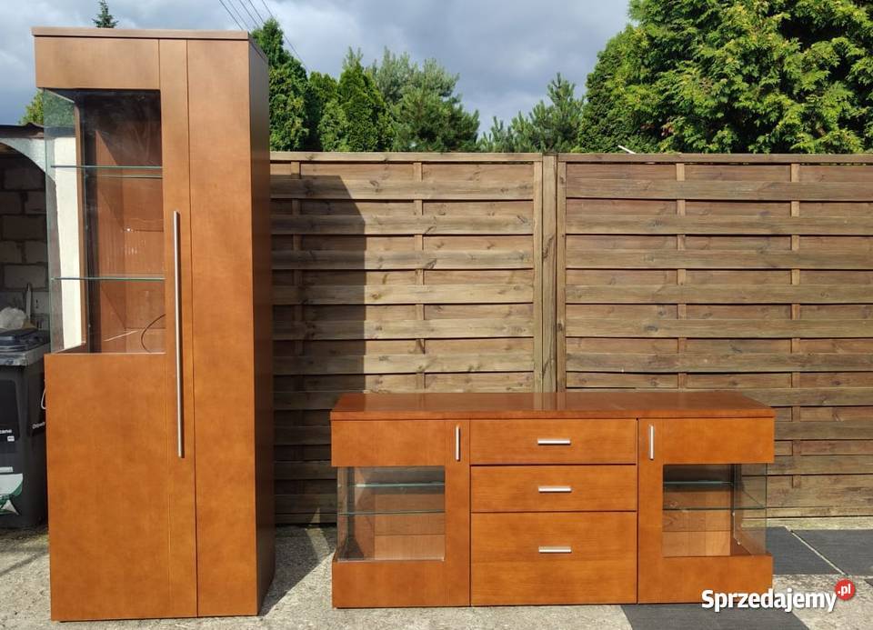 Zestaw Kassel Bydgoskie Meble witryna komoda