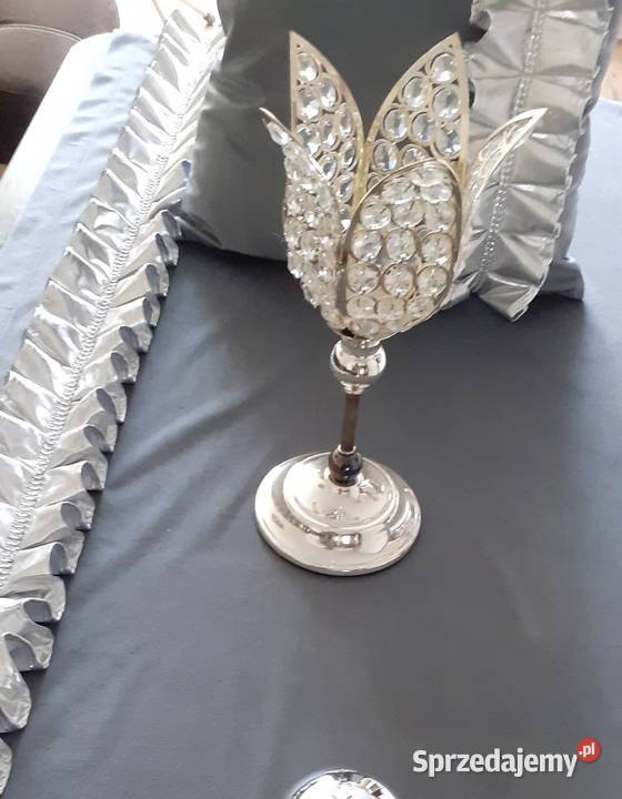 Bieżnik z falbanką w stylu glamour Mława sprzedam