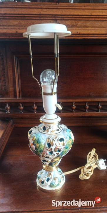 Lampka elektryczną z włoskiej manufaktury Capo Gdańsk