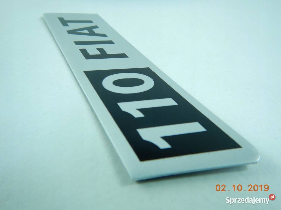 ZNACZEK EMBLEMAT FIAT 110 61605790 ASO