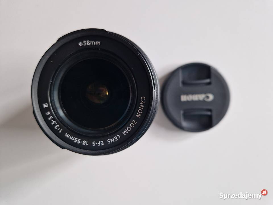 obiwktyw Canon EFS 18 55mm f3556 III sprzedam