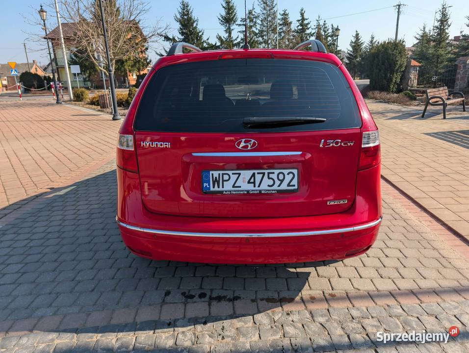 Hyundai i30 CW 20 CDRI Rok produkcji 2010 Jednorożec